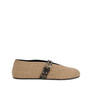 Alaïa Women Rafia Ballet Flats